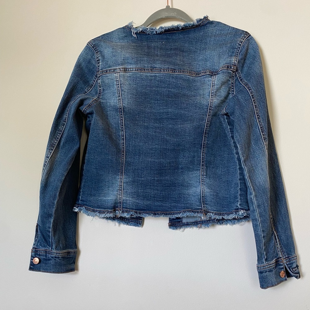 Distressed Jean Jacket - Picture 2 of 2